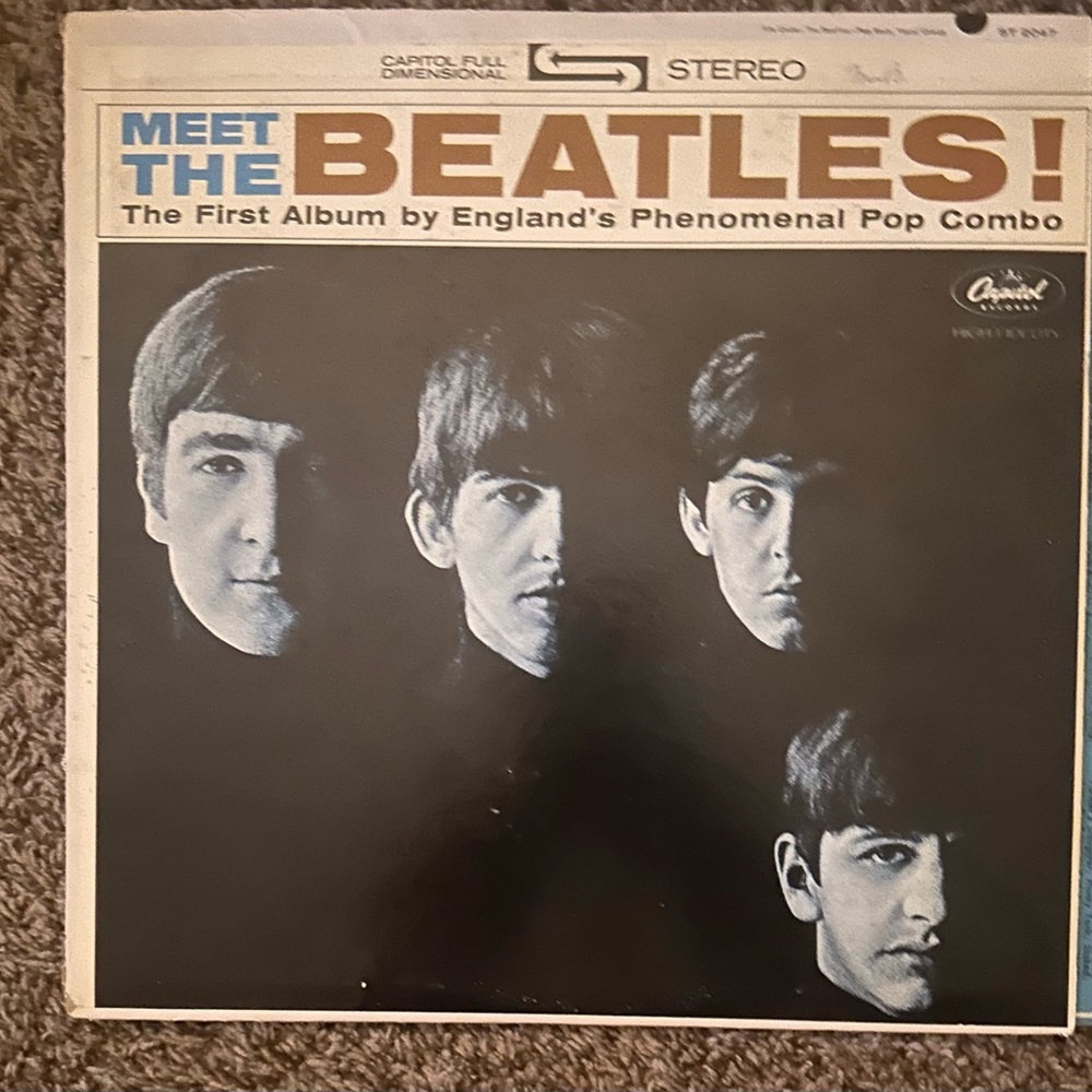 Meet The Beatles The First Album by England’s Phenomenal Pop Combo